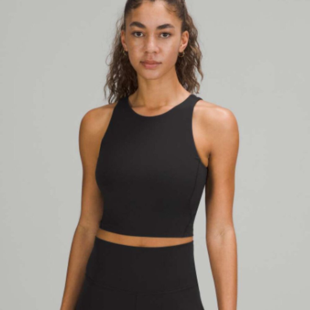 LULULEMON Align High Neck Tank Top Black Size 4
